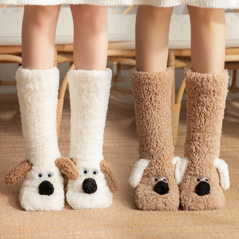 Dailyon Cute Cartoon Plush Socks