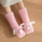 Dailyon Cute Cartoon Plush Socks