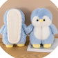 Dailyon Teddy-Bear Plush Slippers