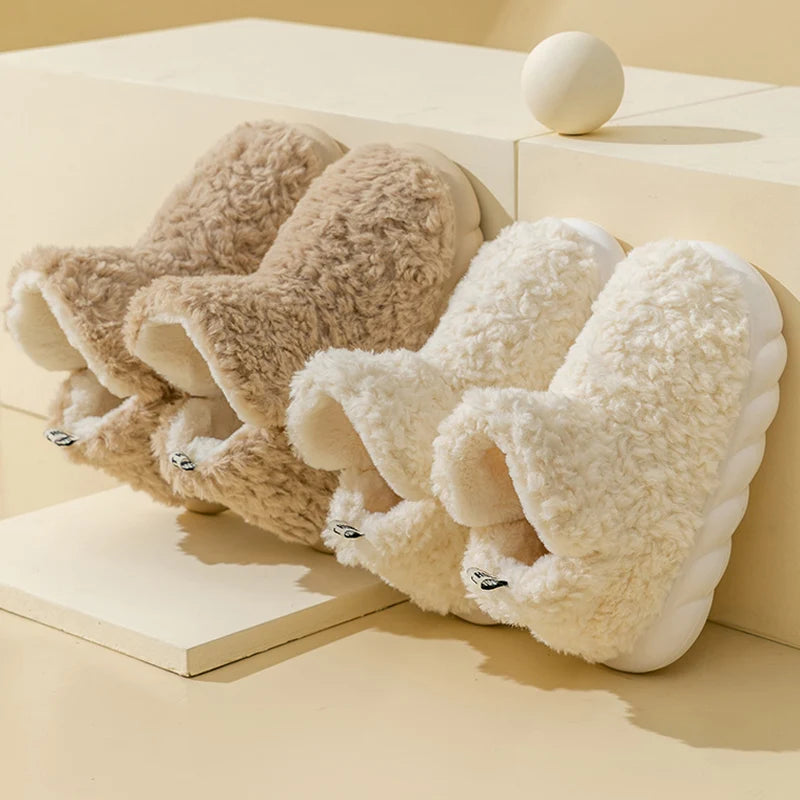 Dailyon Cozy Cloud Plush Slippers