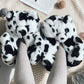 Dailyon Teddy Bear Plush Slippers