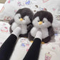 Dailyon Teddy-Bear Plush Slippers