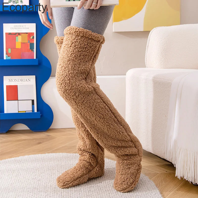 Dailyon Ultra-Soft Fleece Leg Warmers