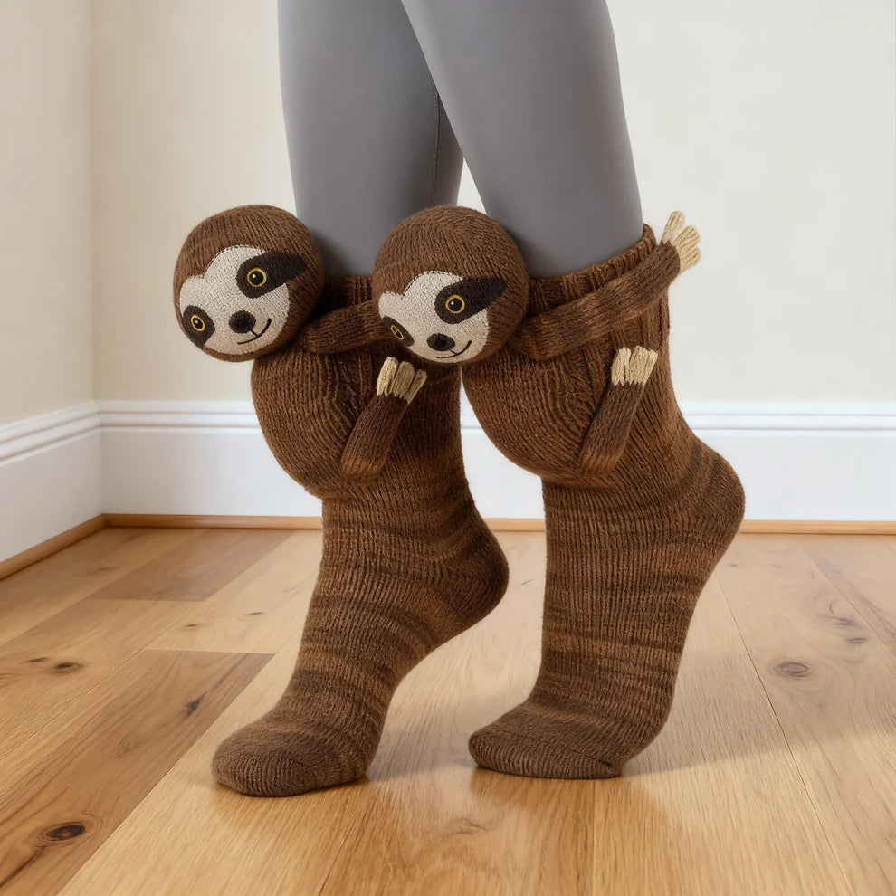 DailyON Cute Animal Socks - Tree Lai