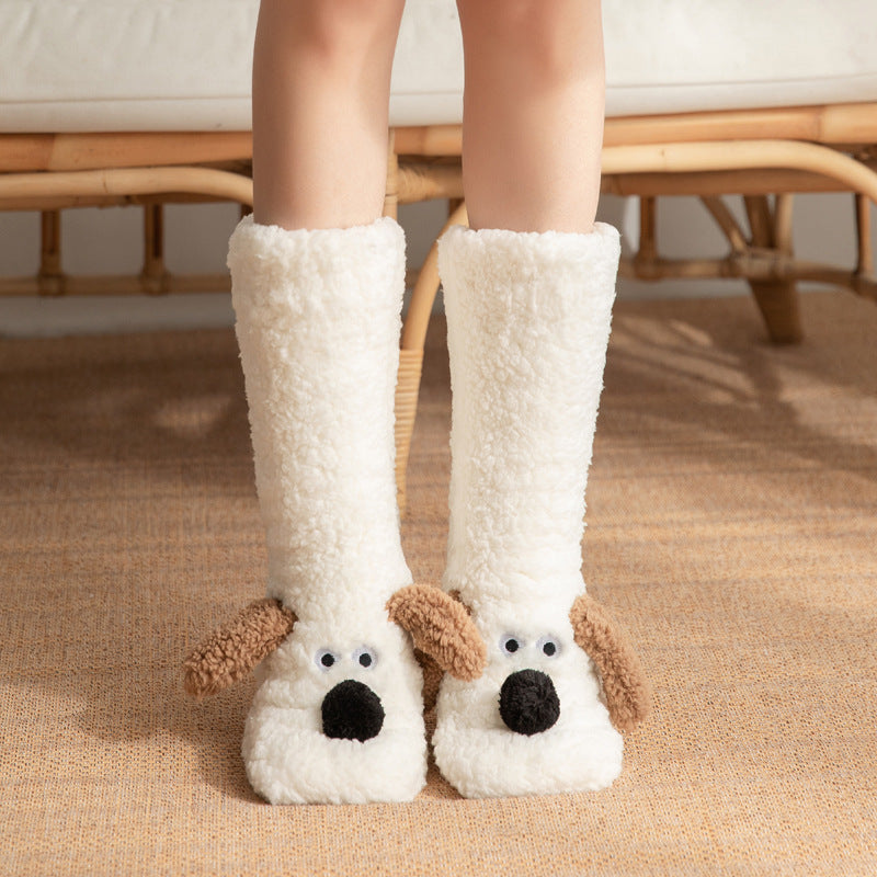 Dailyon Cute Cartoon Plush Socks