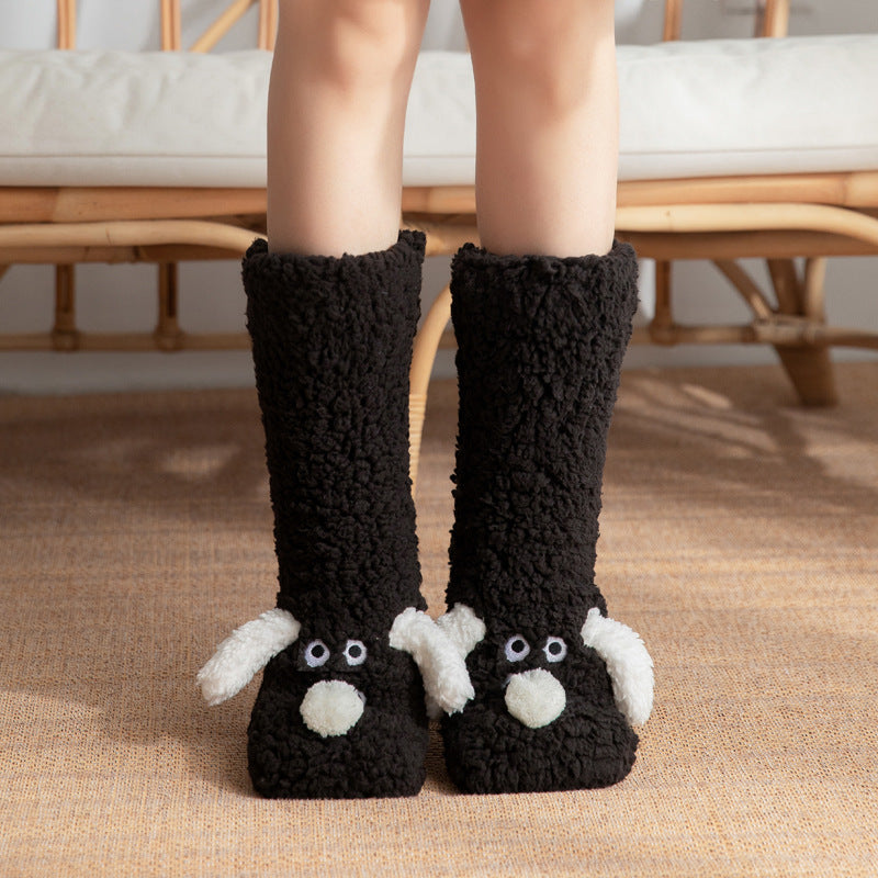 Dailyon Cute Cartoon Plush Socks
